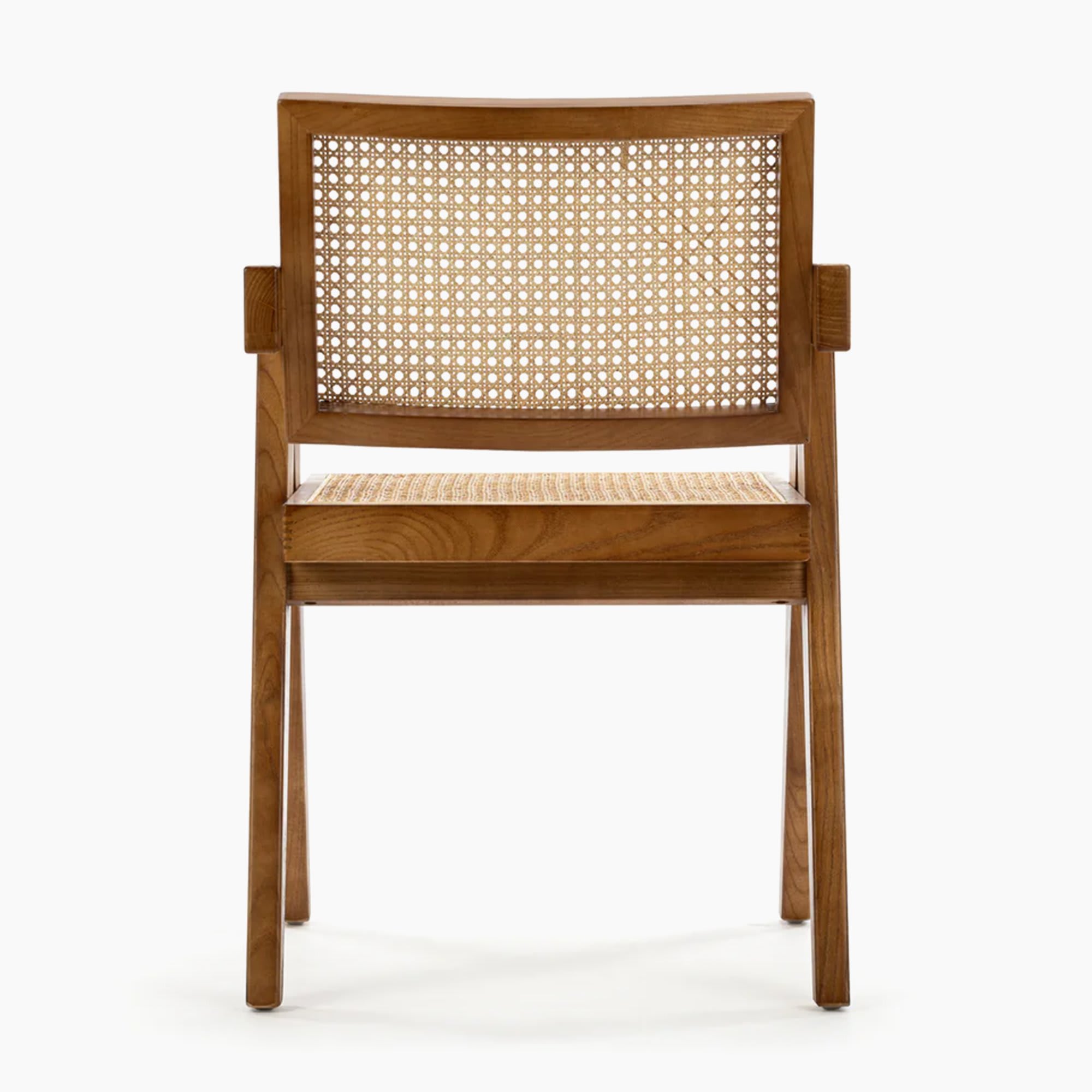 Chandigarh 051 Chair – Classic Cane & Wood Chair
