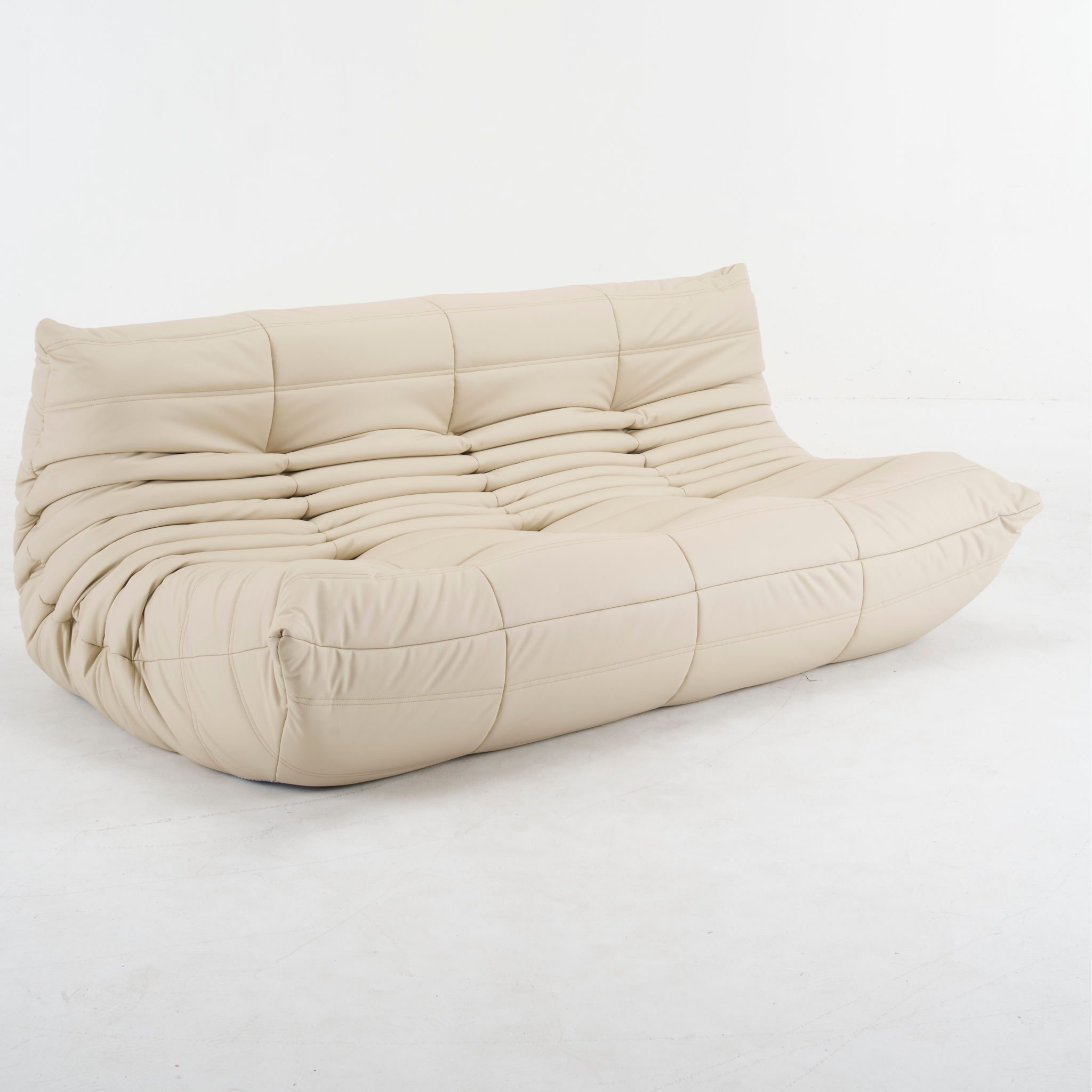 Fireside 3-Seat Sofa Leather