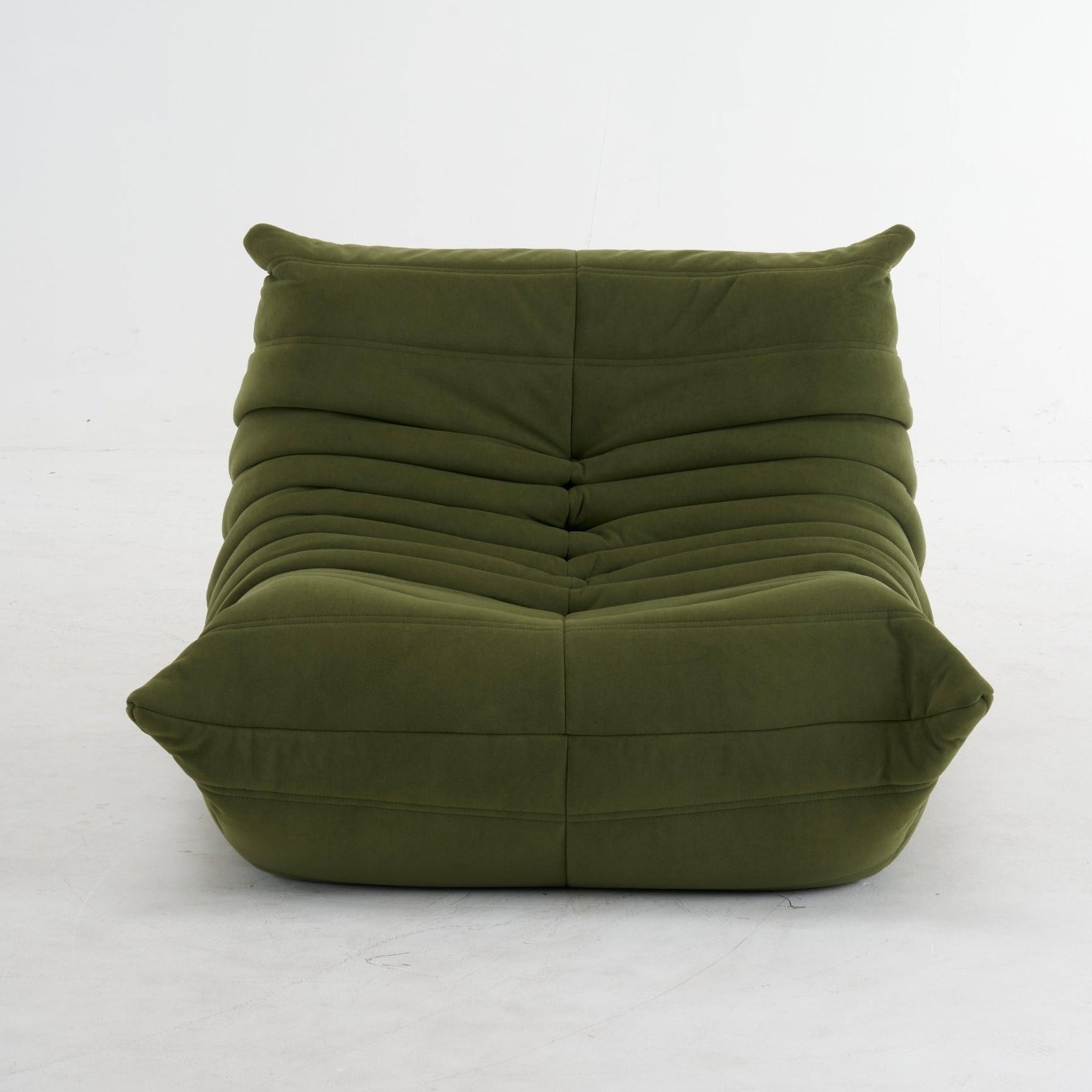 Modern Fireside Lounge Chair Suede