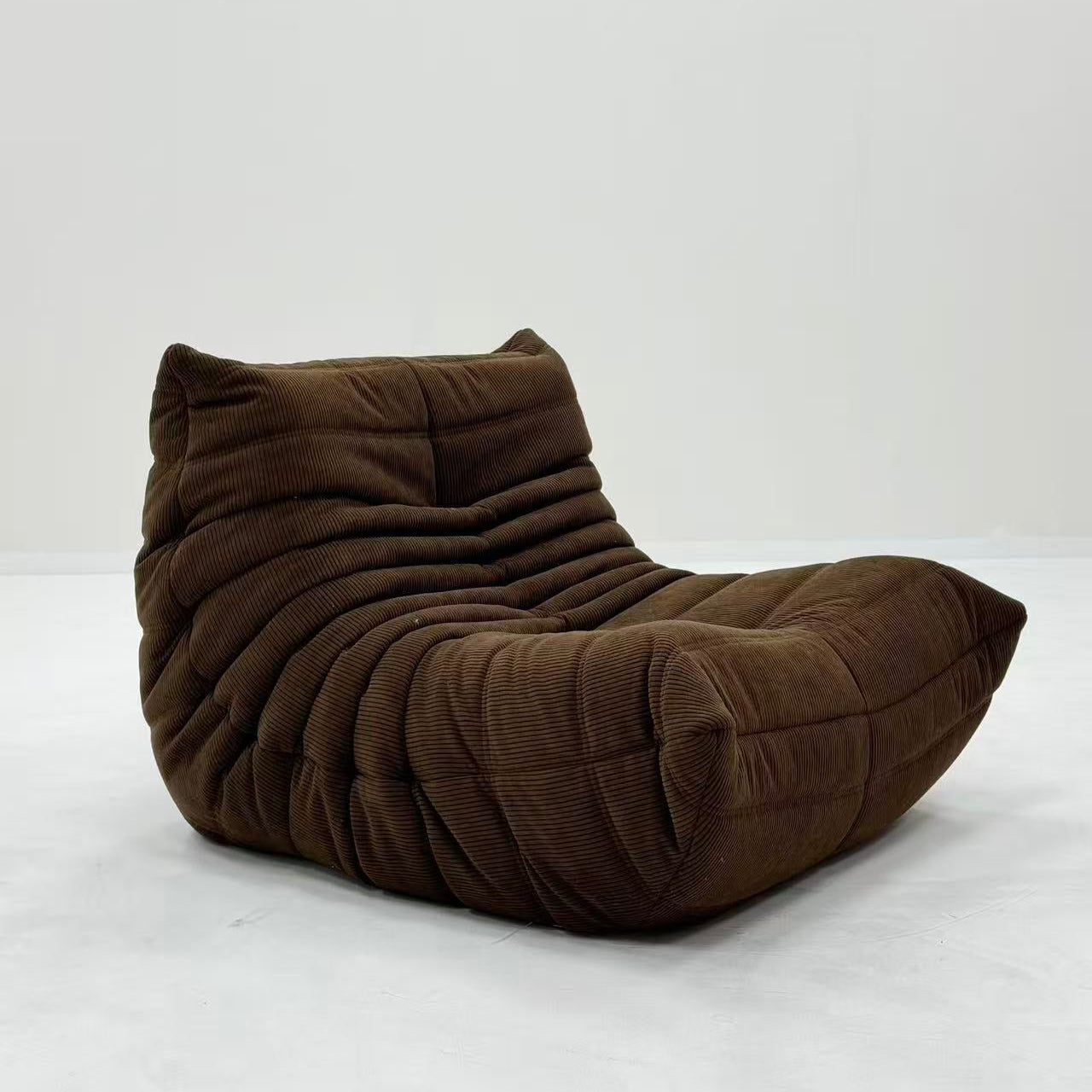 Modern Fireside Lounge Chair Corduroy