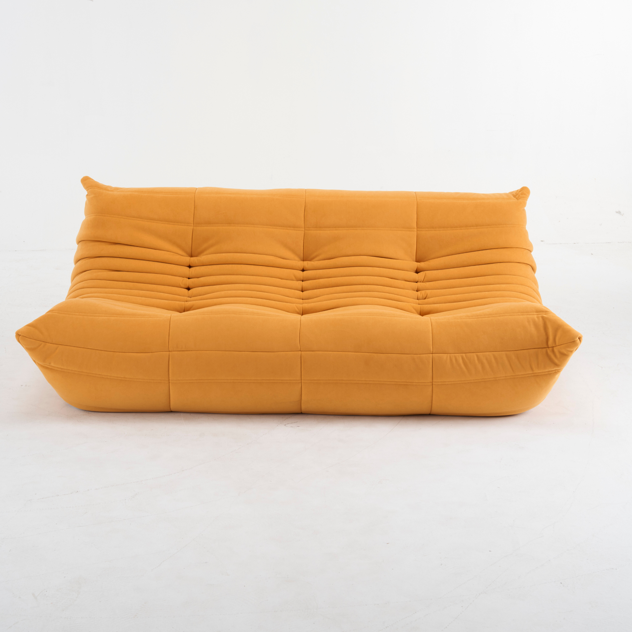 Triple Seat Suede