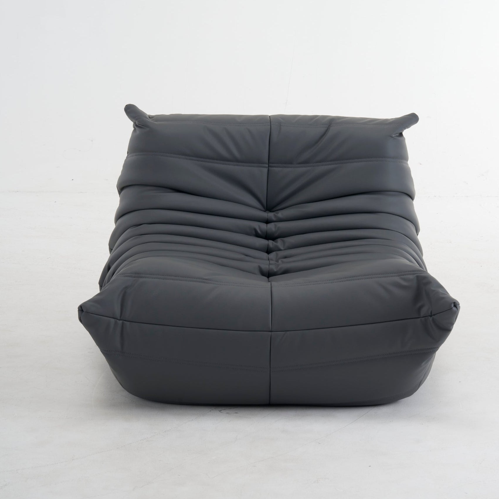 Modern Fireside Lounge Chair Leather