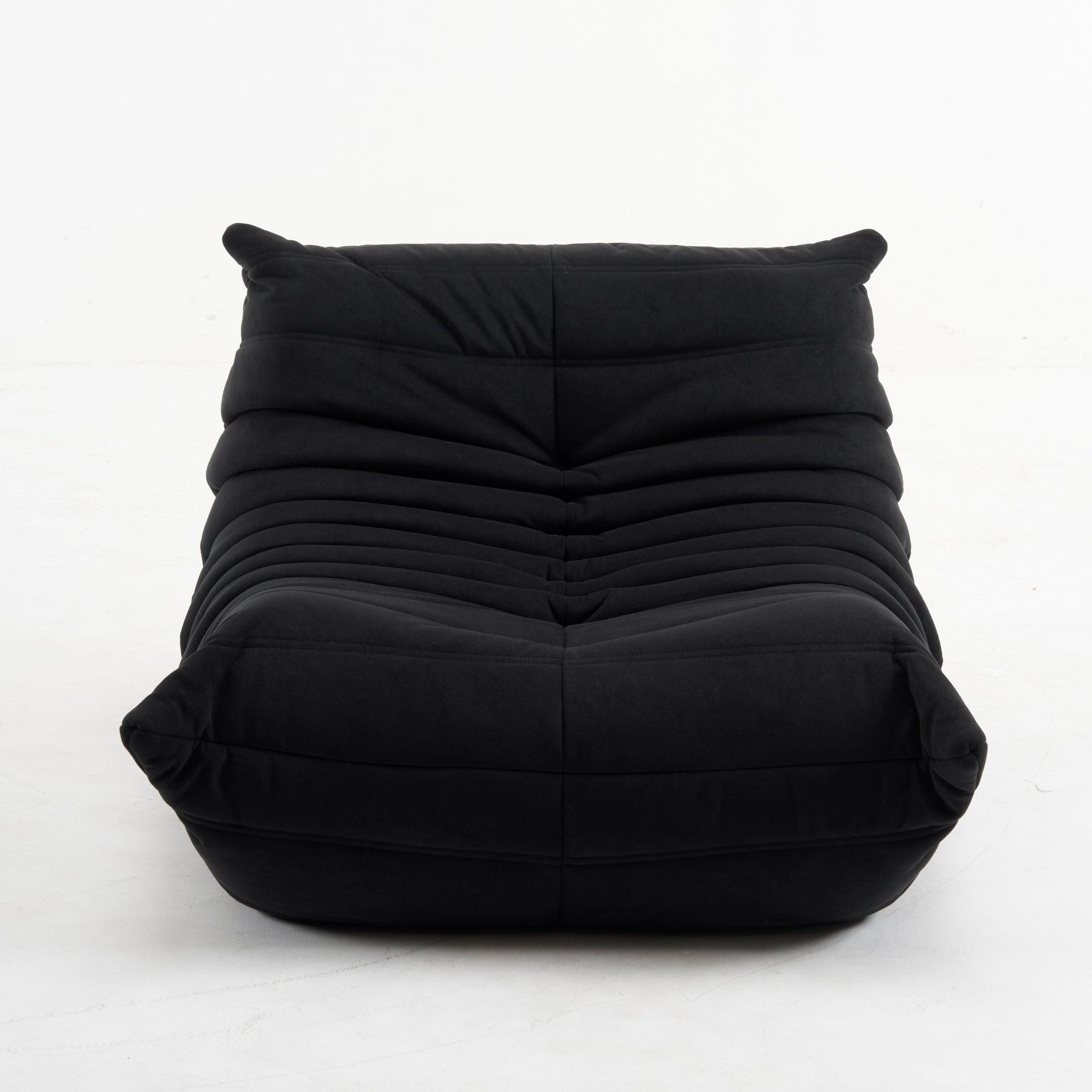 Modern Fireside Lounge Chair Suede