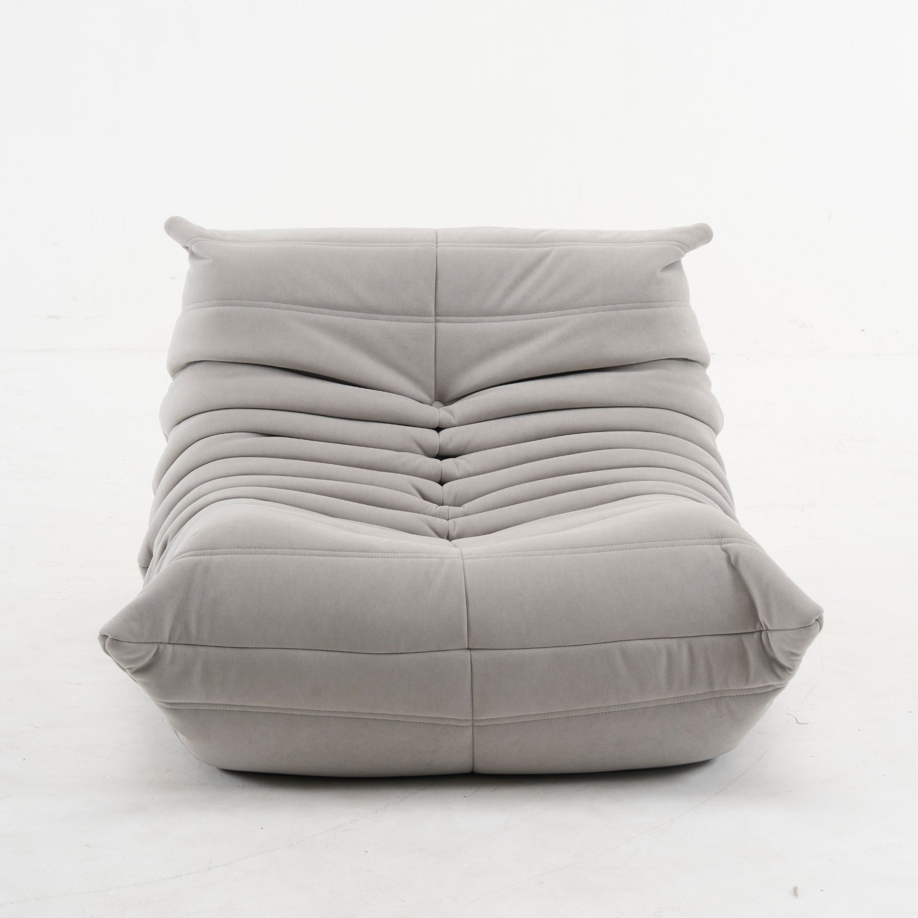 Modern Fireside Lounge Chair Suede