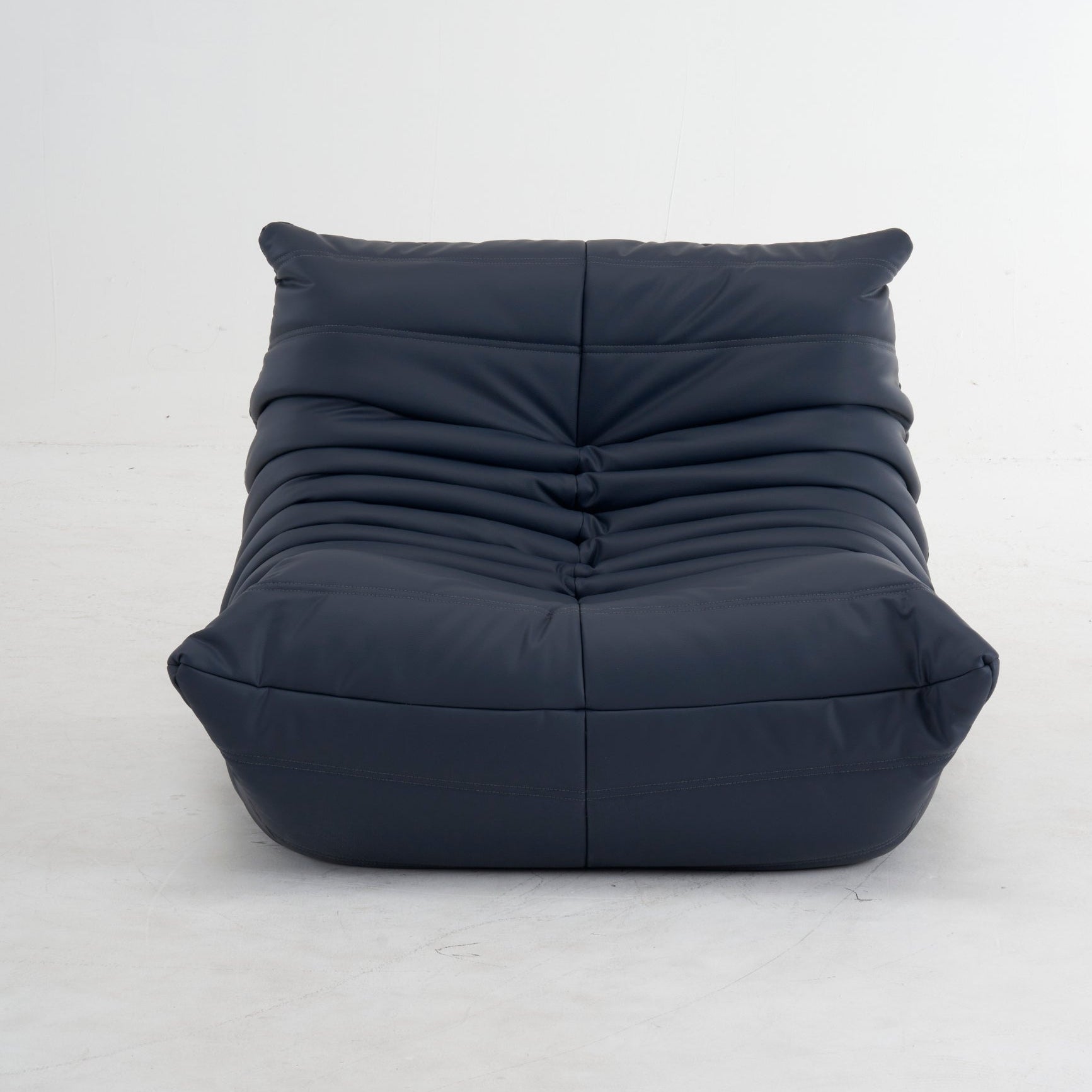 Modern Fireside Lounge Chair Leather