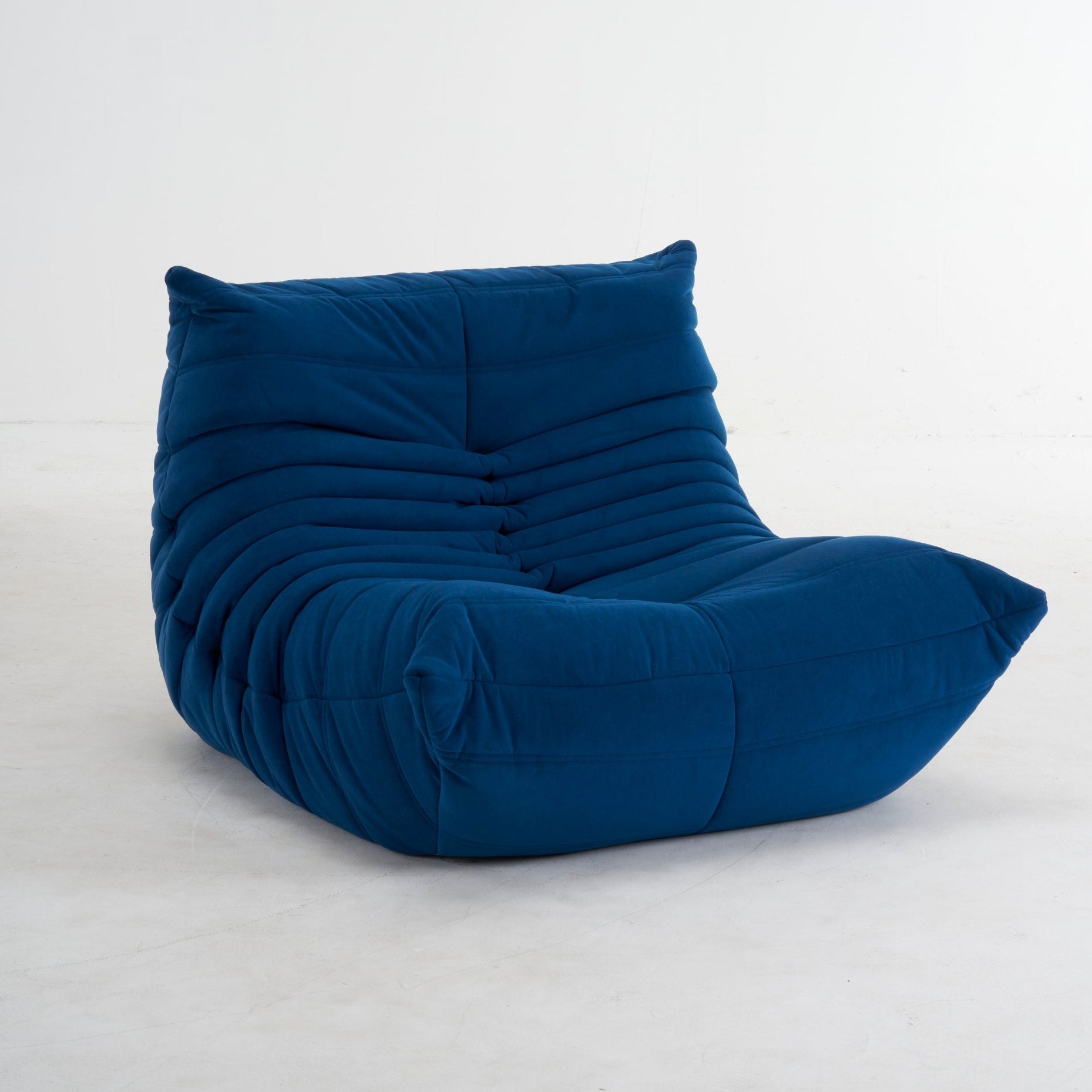 Modern Fireside Lounge Chair Suede
