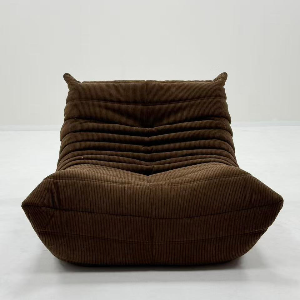 Modern Fireside Lounge Chair Corduroy