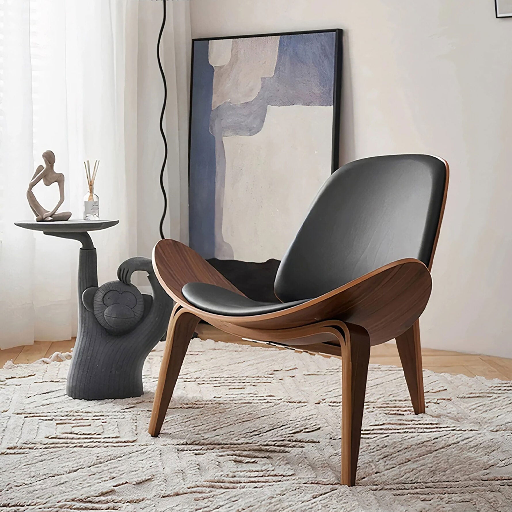 Curb Chair – Contemporary Accent Chair