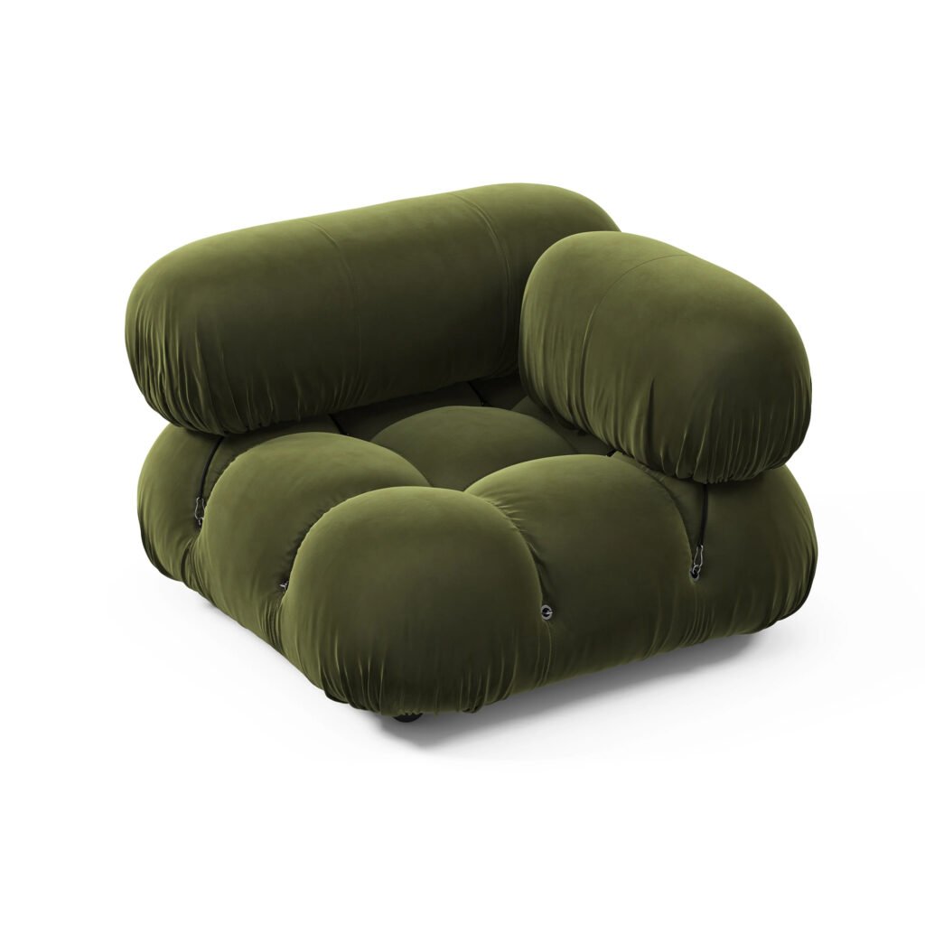 Mario Bellini Module Corner– Curved Modern Sofa