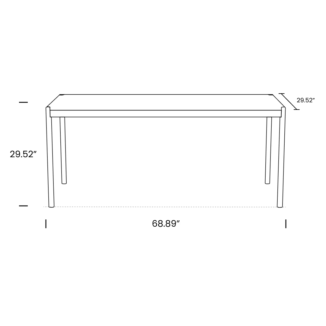 Fritz Office Table 69″