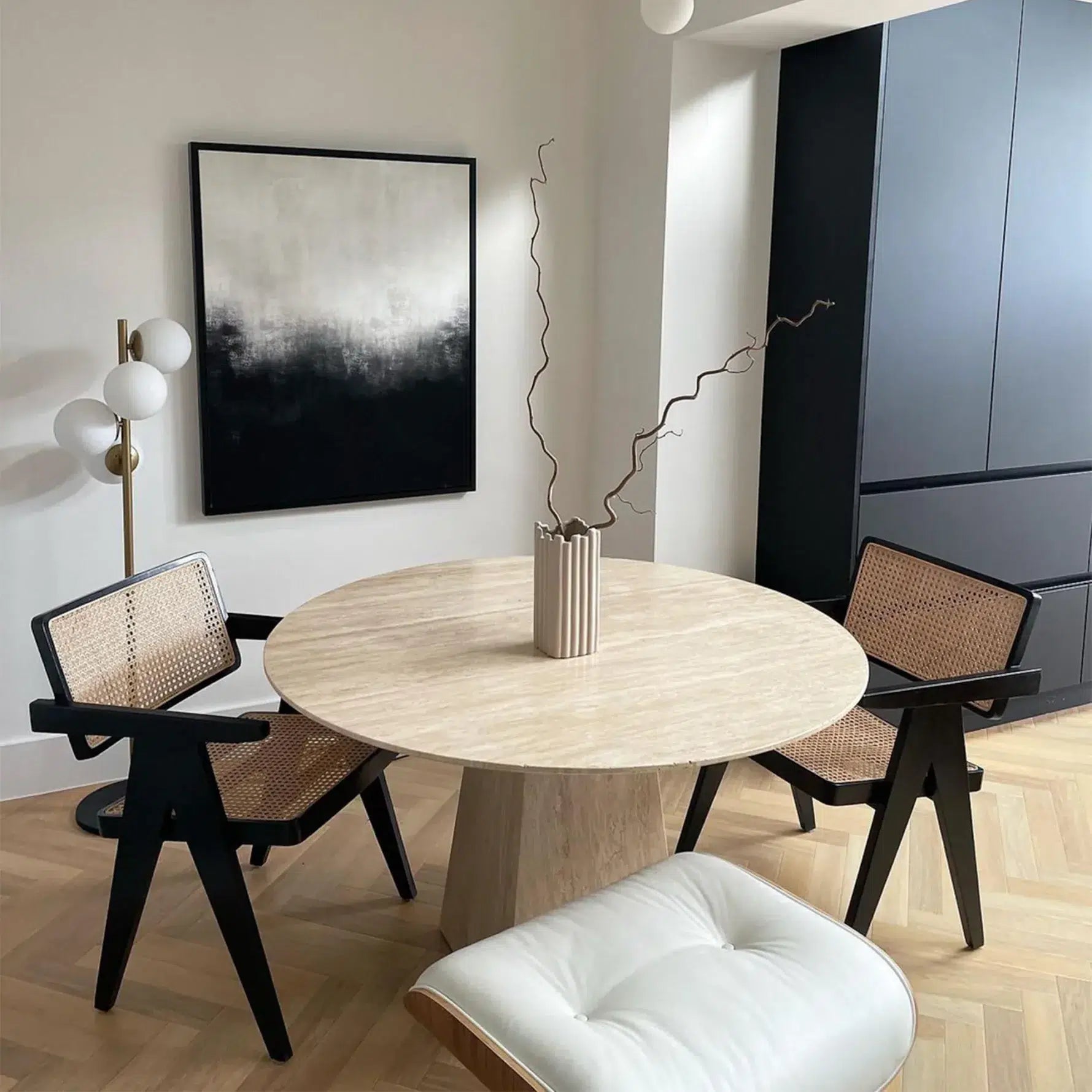 Chandigarh 051 Chair – Classic Cane & Wood Chair