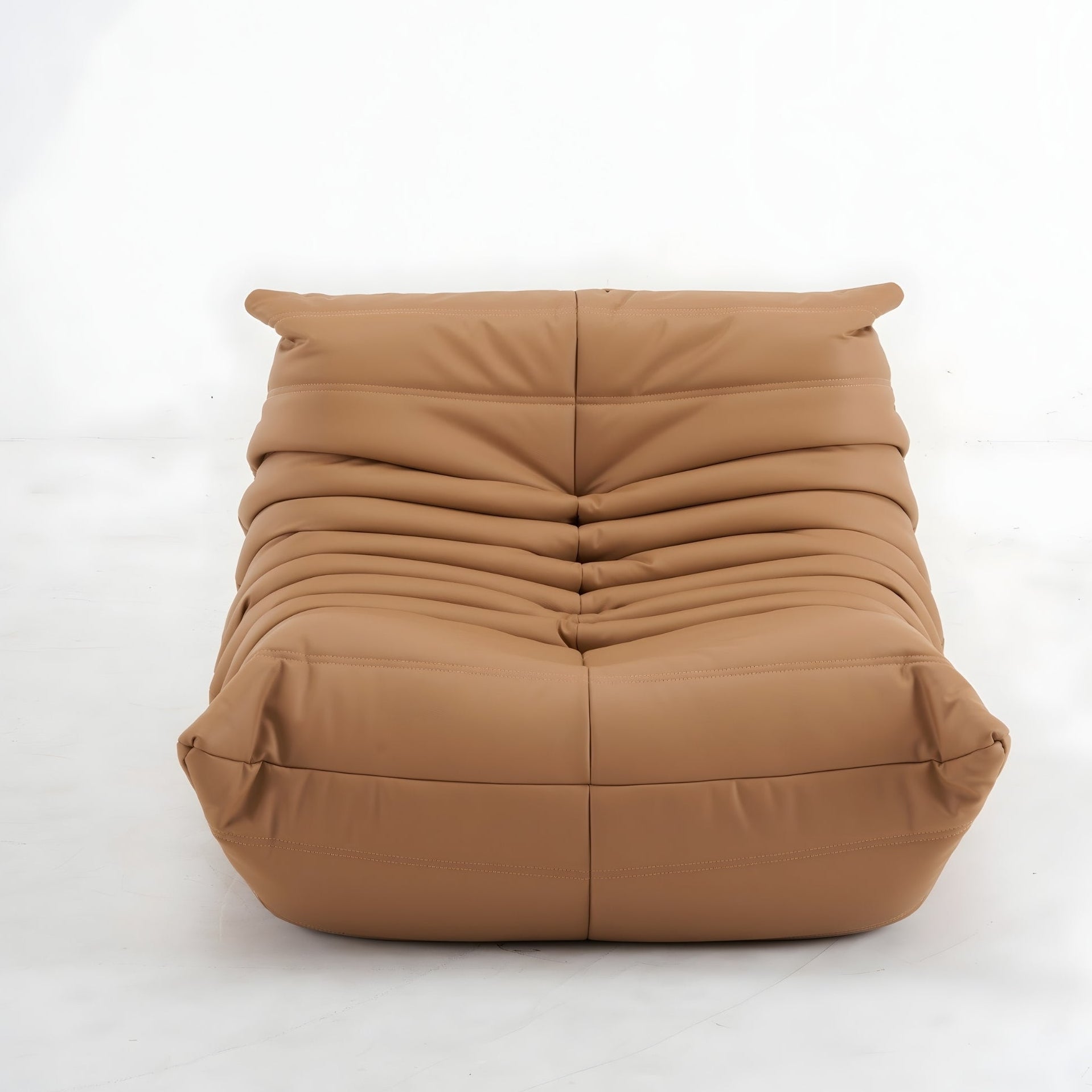 Modern Fireside Lounge Chair Leather
