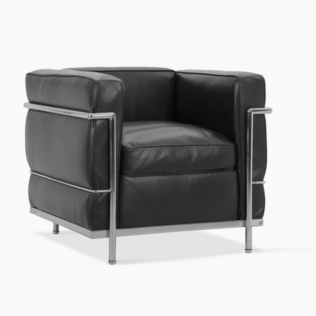 Corbusier LC2 Petit Modèle – Modern Leather Lounge Chair