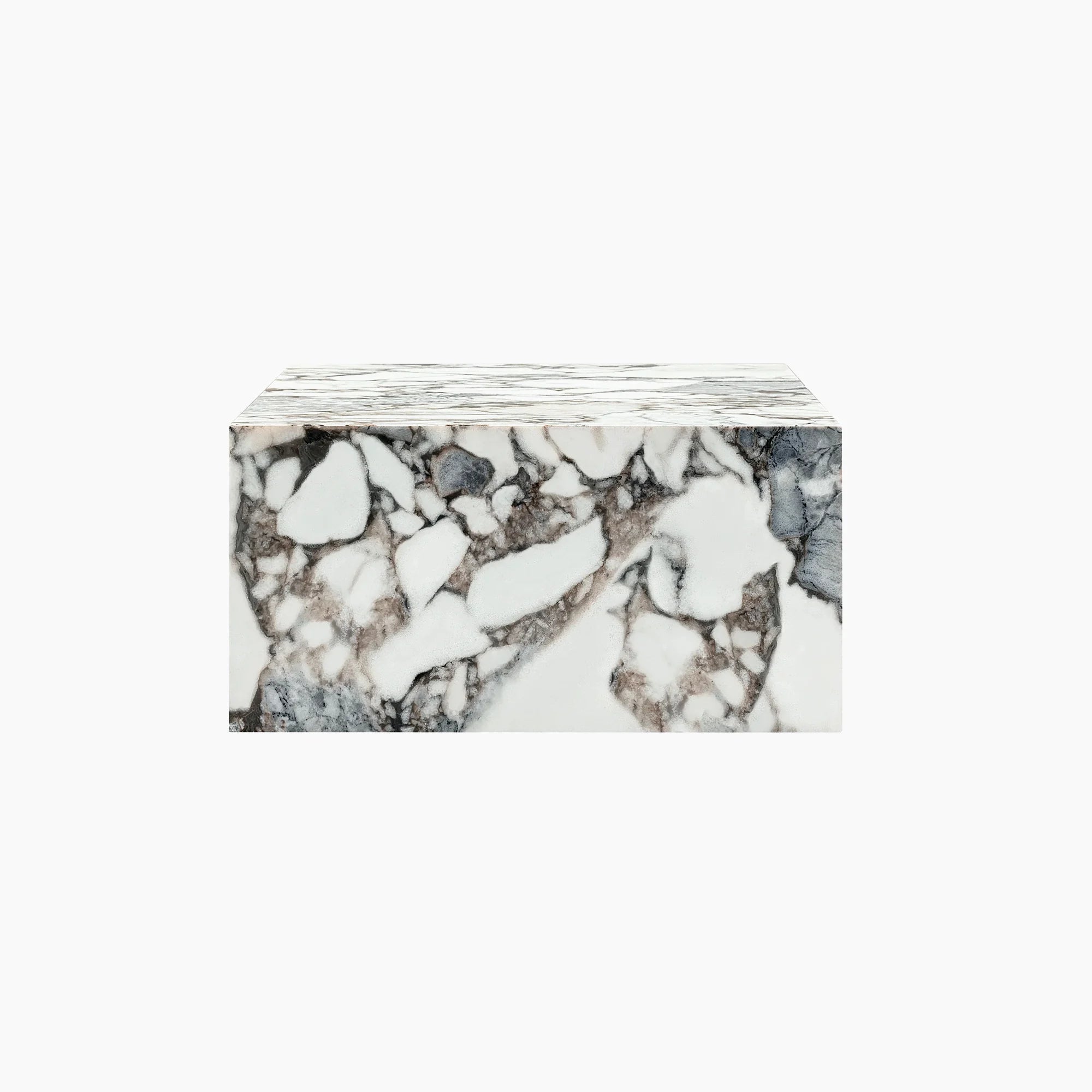 Plinth Marble Coffee Table