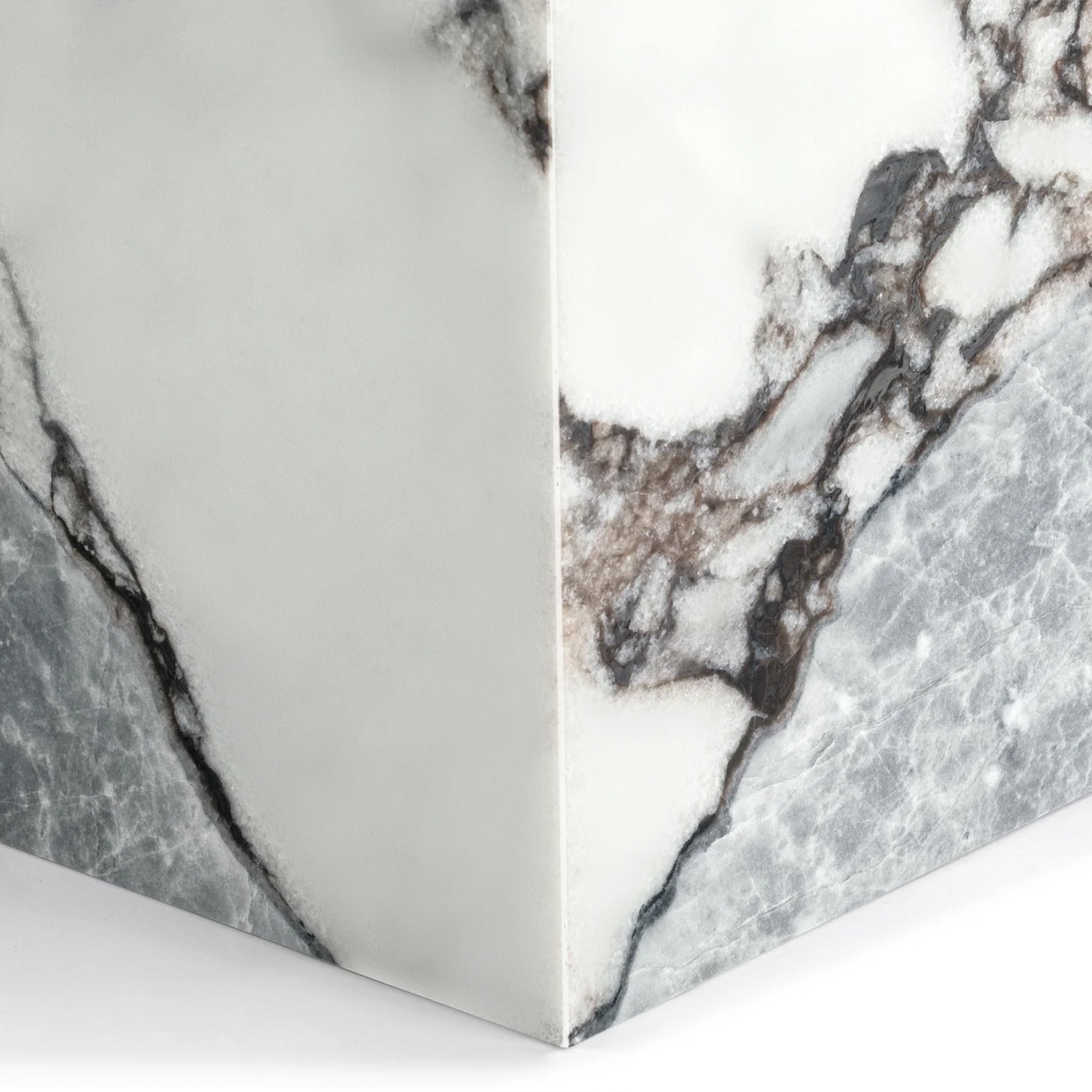 Plinth Marble Coffee Table