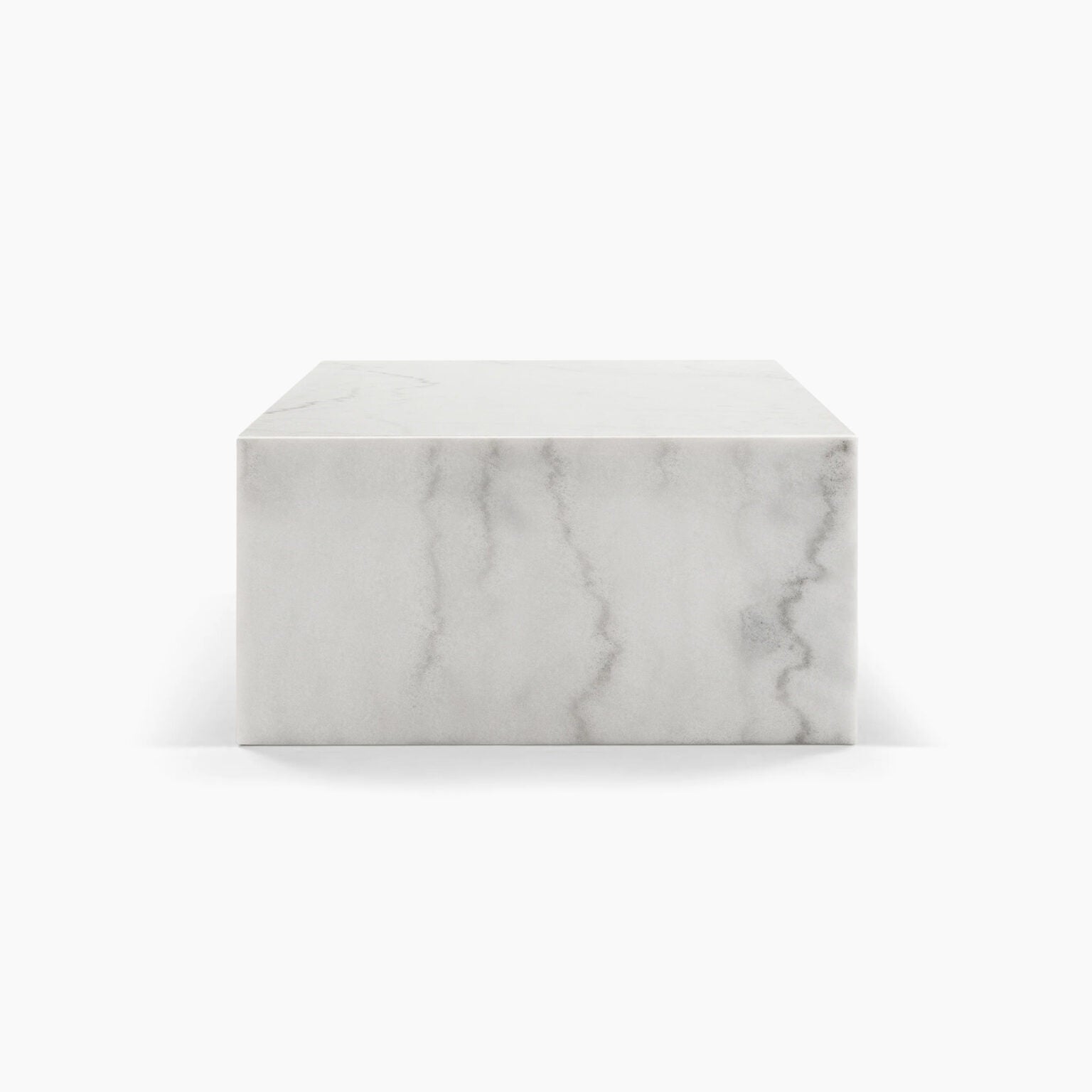 Plinth Marble Coffee Table
