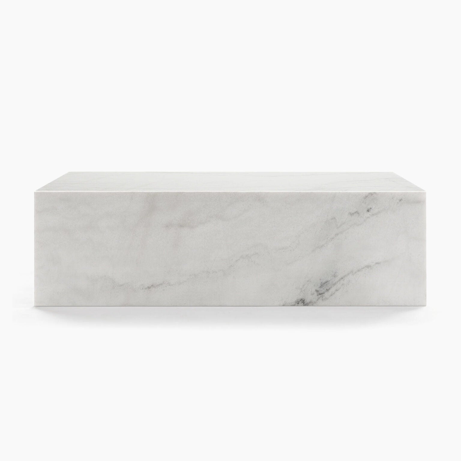 Plinth Marble Coffee Table