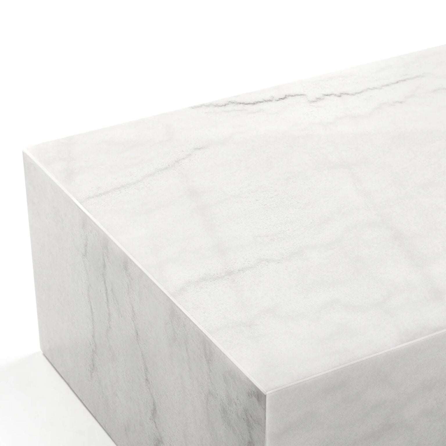 Plinth Marble Coffee Table