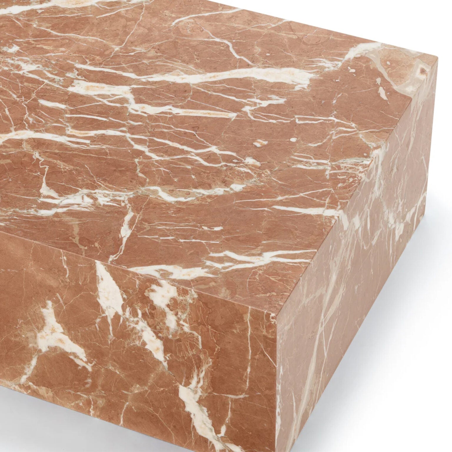 Plinth Marble Coffee Table