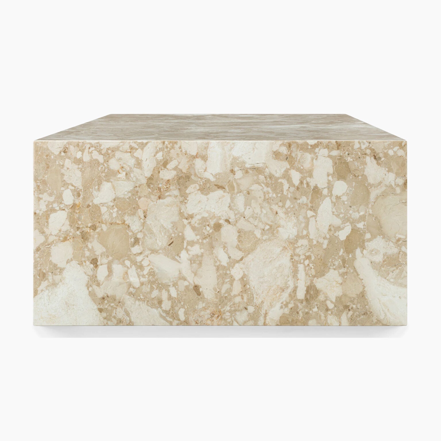 Plinth Marble Coffee Table
