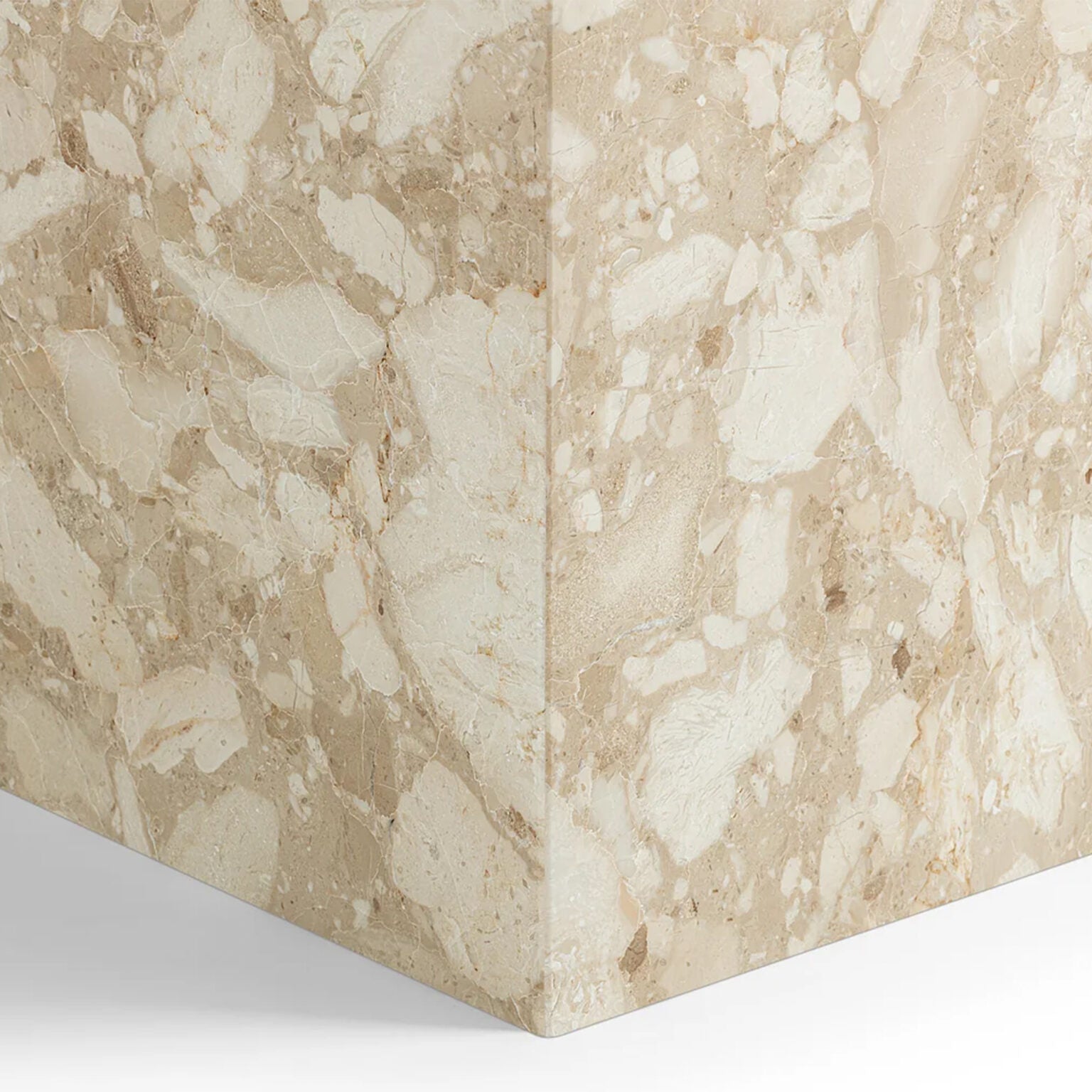 Plinth Marble Coffee Table