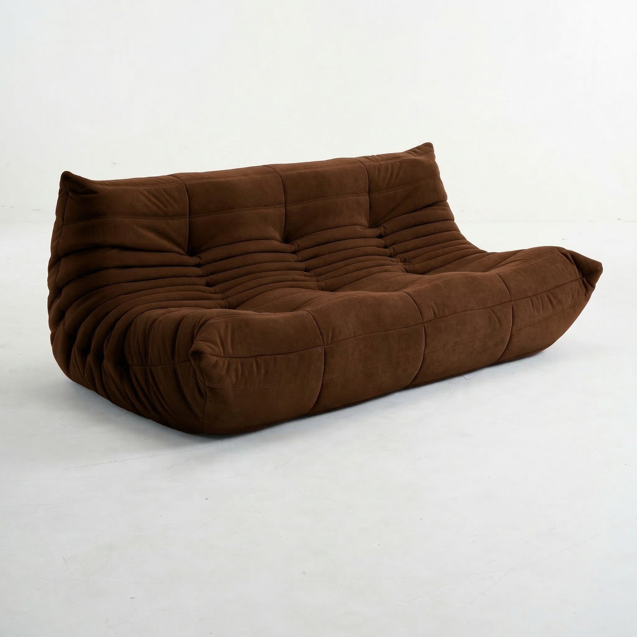 Fireside 3-Seat Sofa Suede