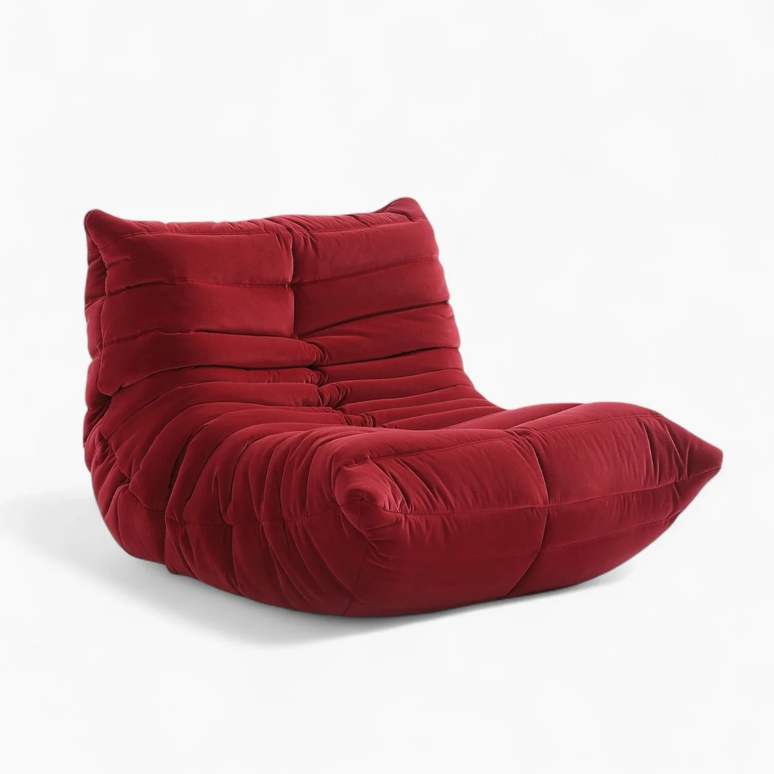 Modern Fireside Lounge Chair Suede