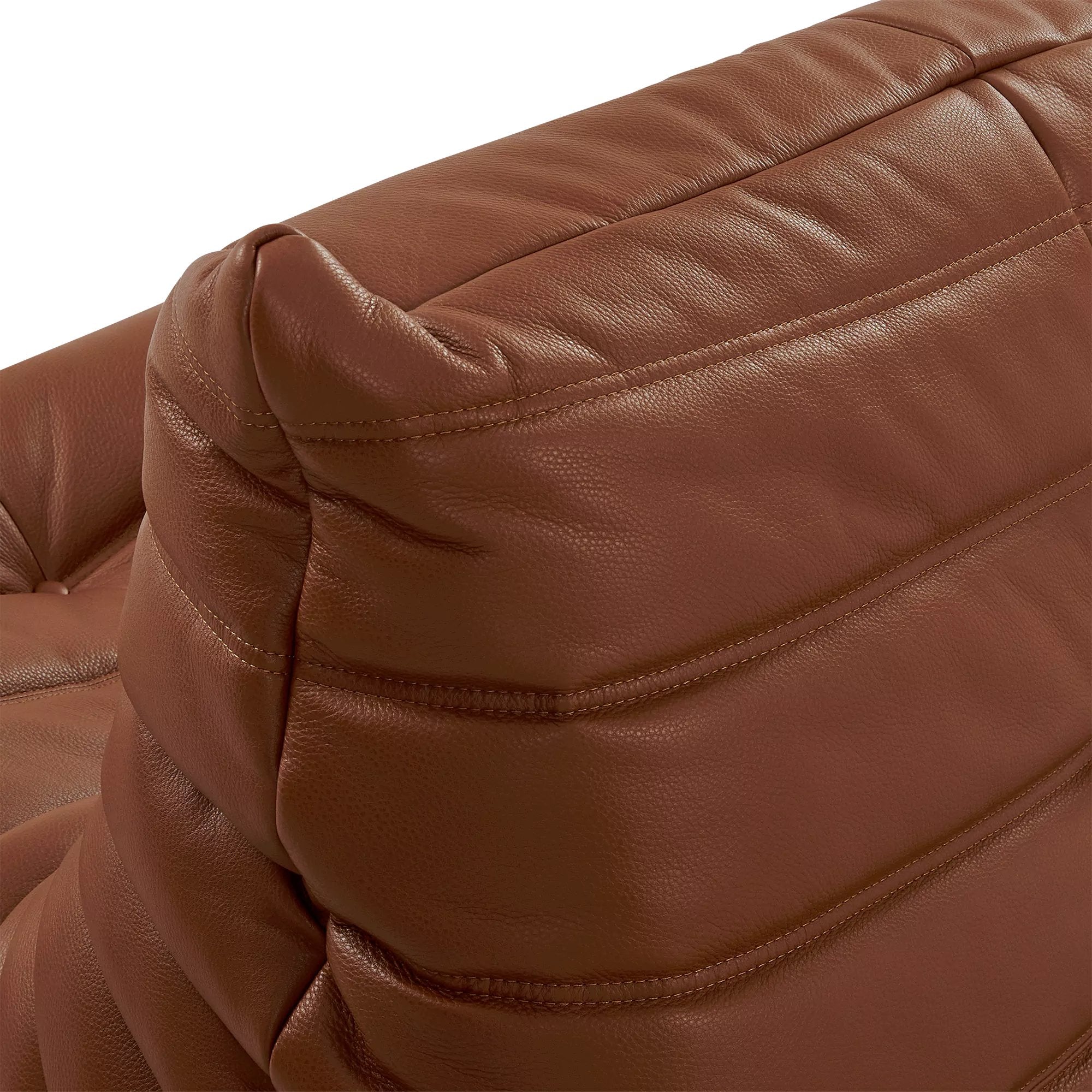 Triple Seat Cow Leather