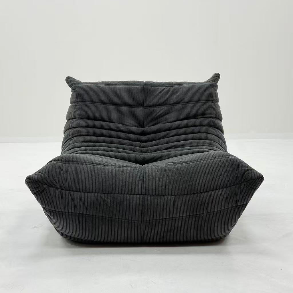 Modern Fireside Lounge Chair Corduroy