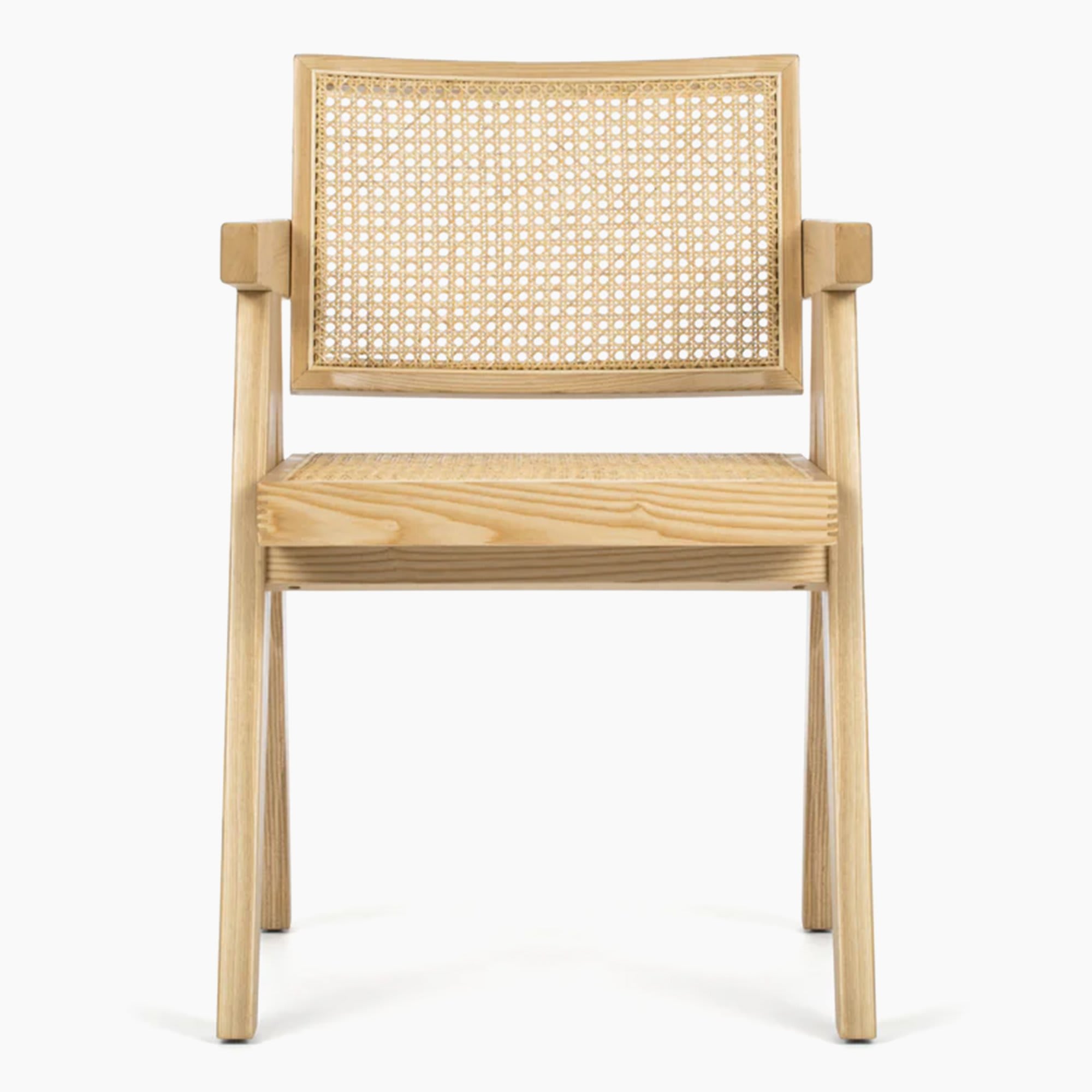 Chandigarh 051 Chair – Classic Cane & Wood Chair
