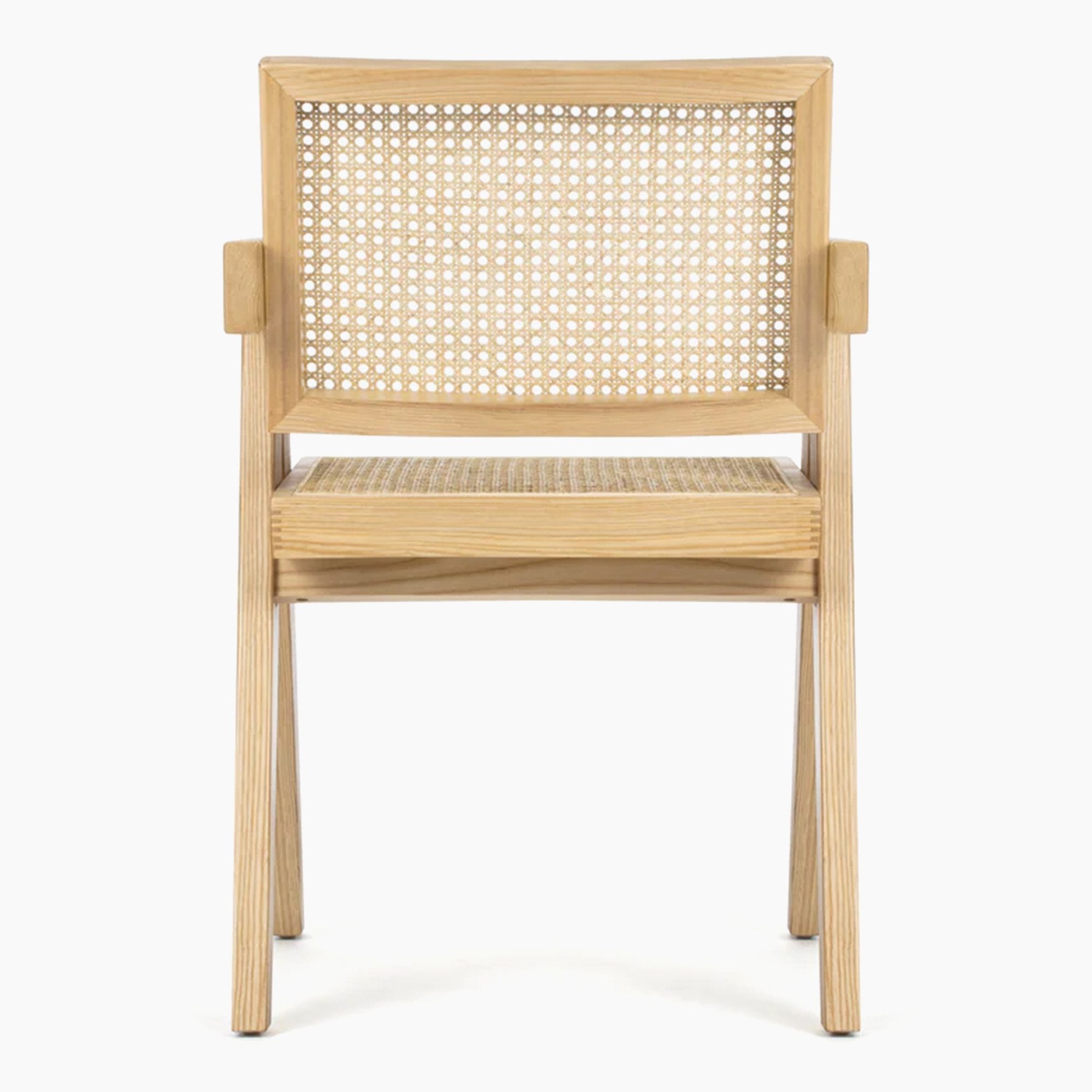 Chandigarh 051 Chair – Classic Cane & Wood Chair