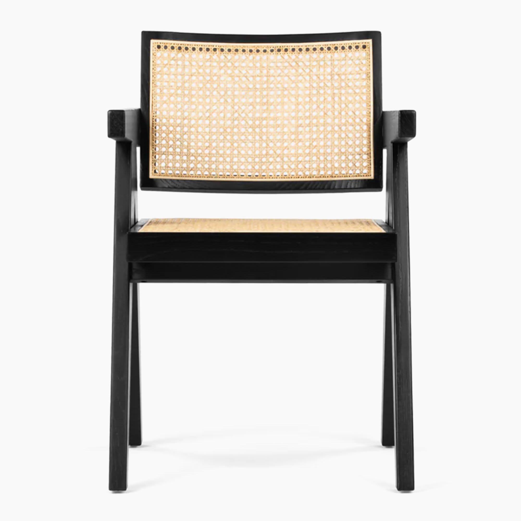Chandigarh 051 Chair – Classic Cane & Wood Chair
