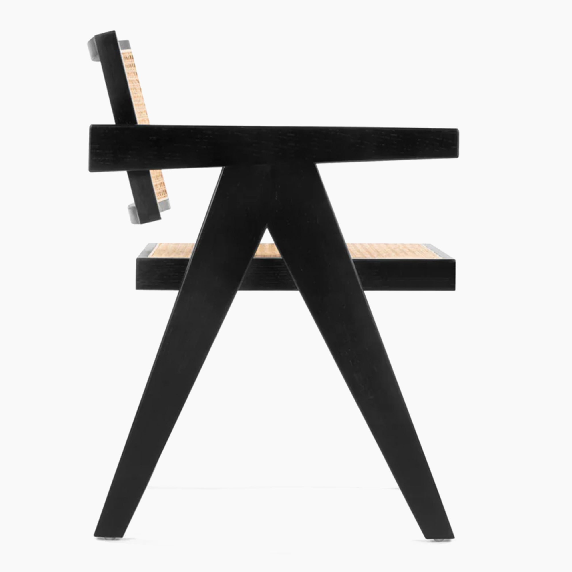 Chandigarh 051 Chair – Classic Cane & Wood Chair