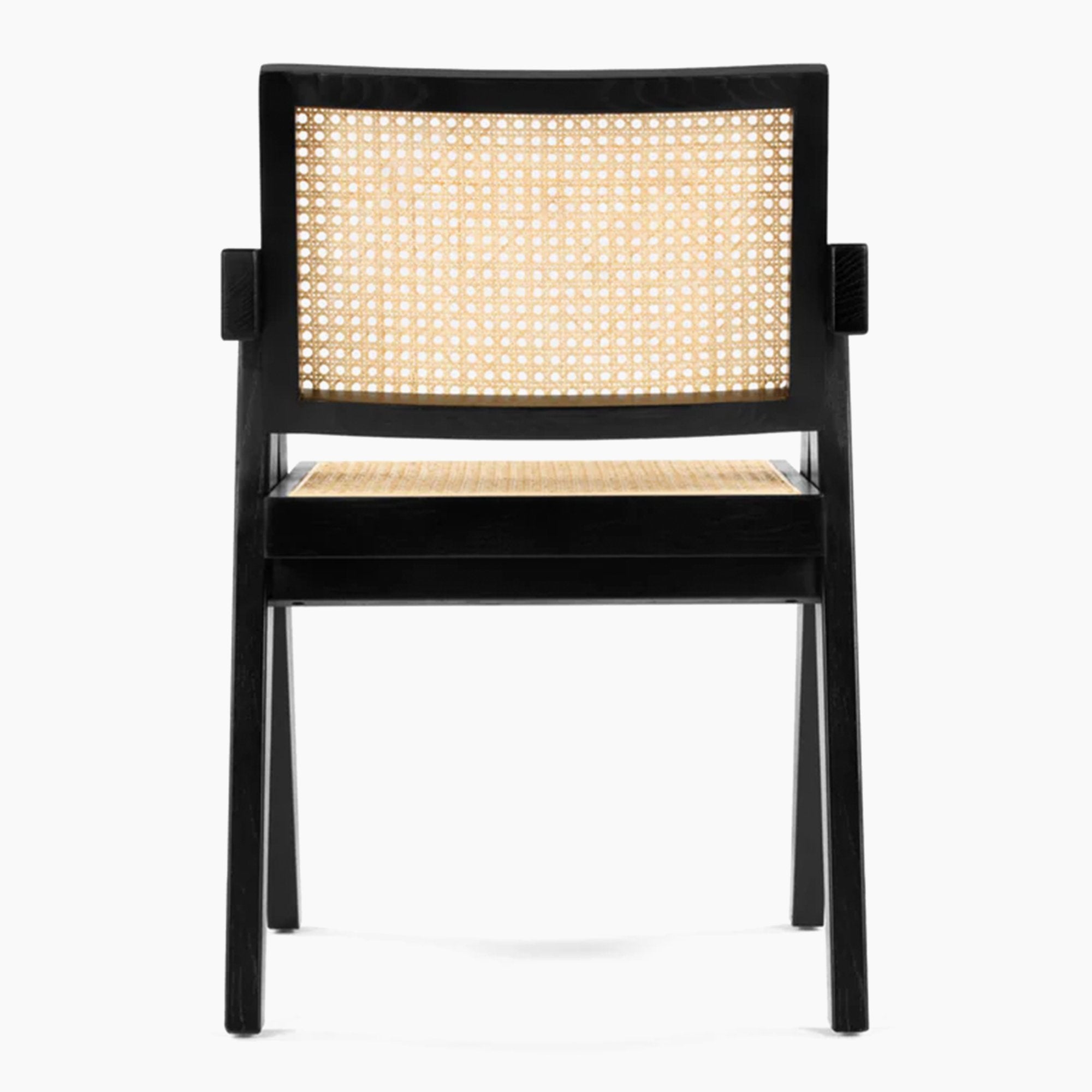 Chandigarh 051 Chair – Classic Cane & Wood Chair