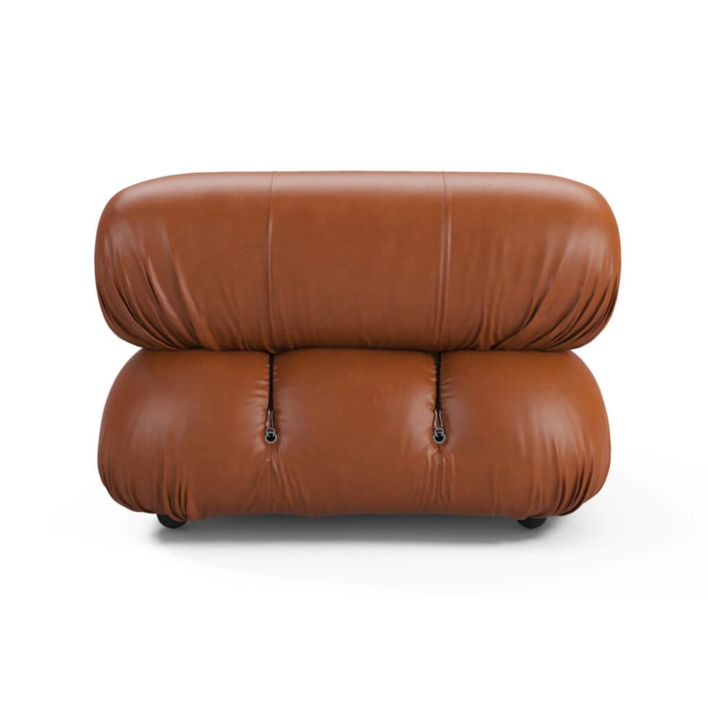 Mario Bellini Module Corner Leather – Curved Modern Sofa