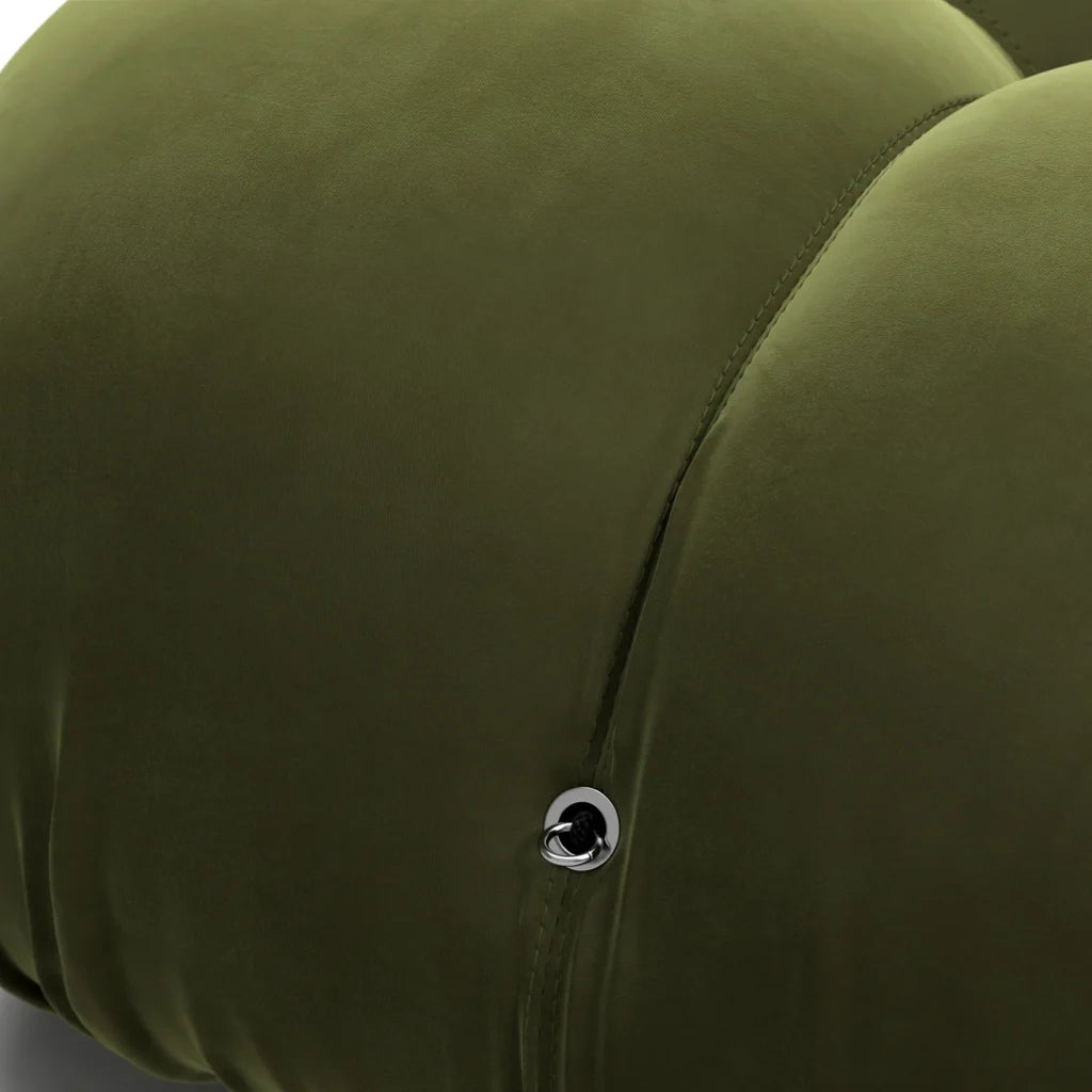 Bubble Modular Sofa Armless Section – Curved Sectional Module