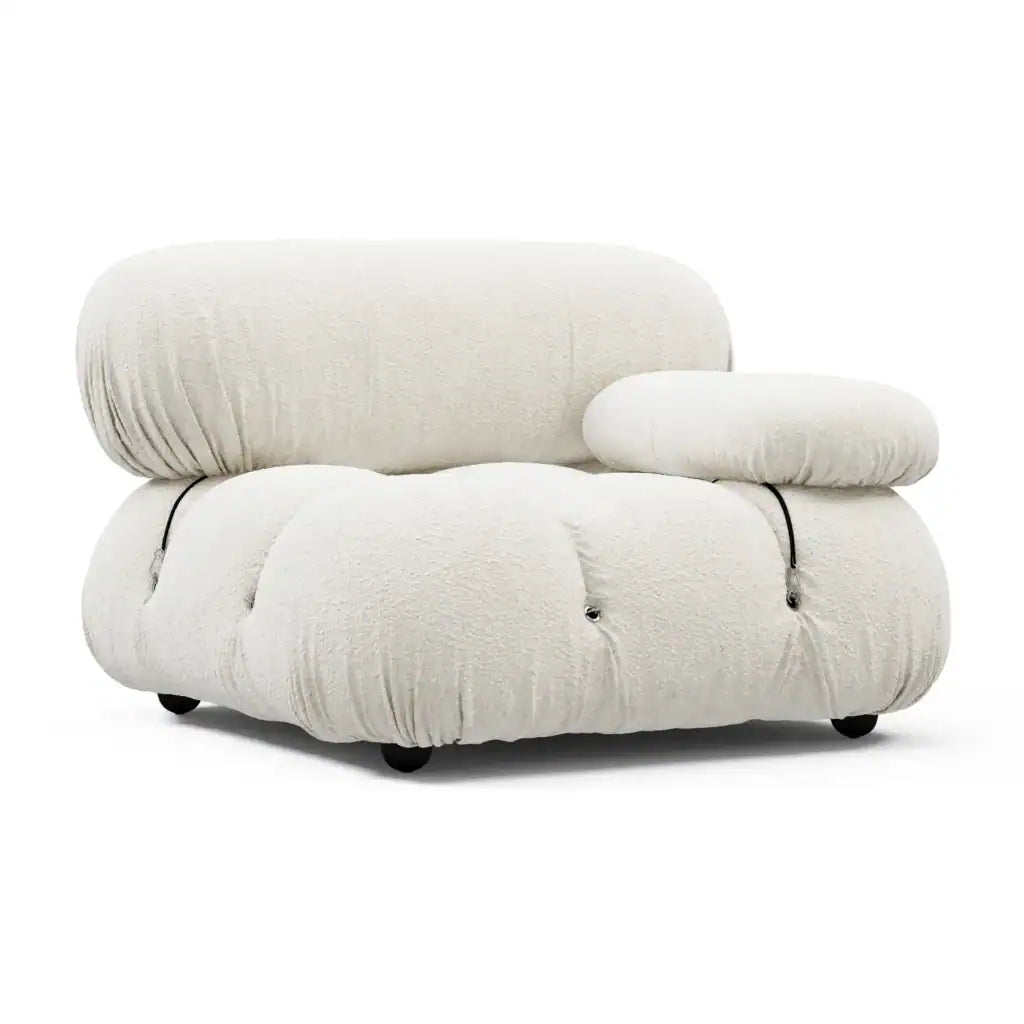 Mario Bellini Module Left Armrest– Curved Modern Sofa