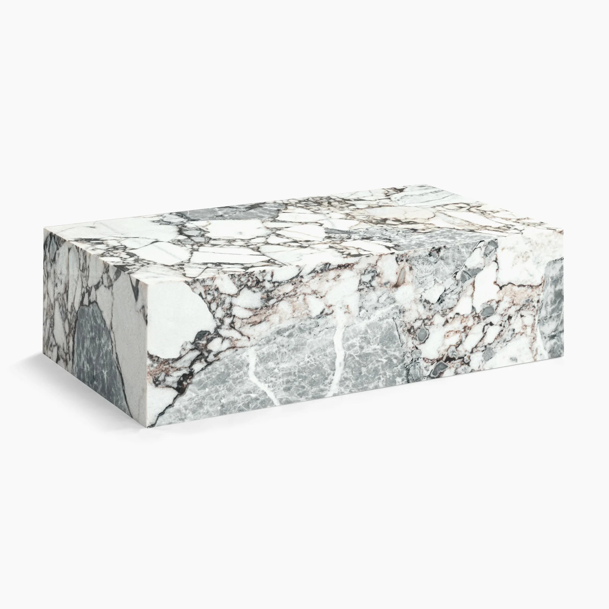 Plinth Marble Coffee Table