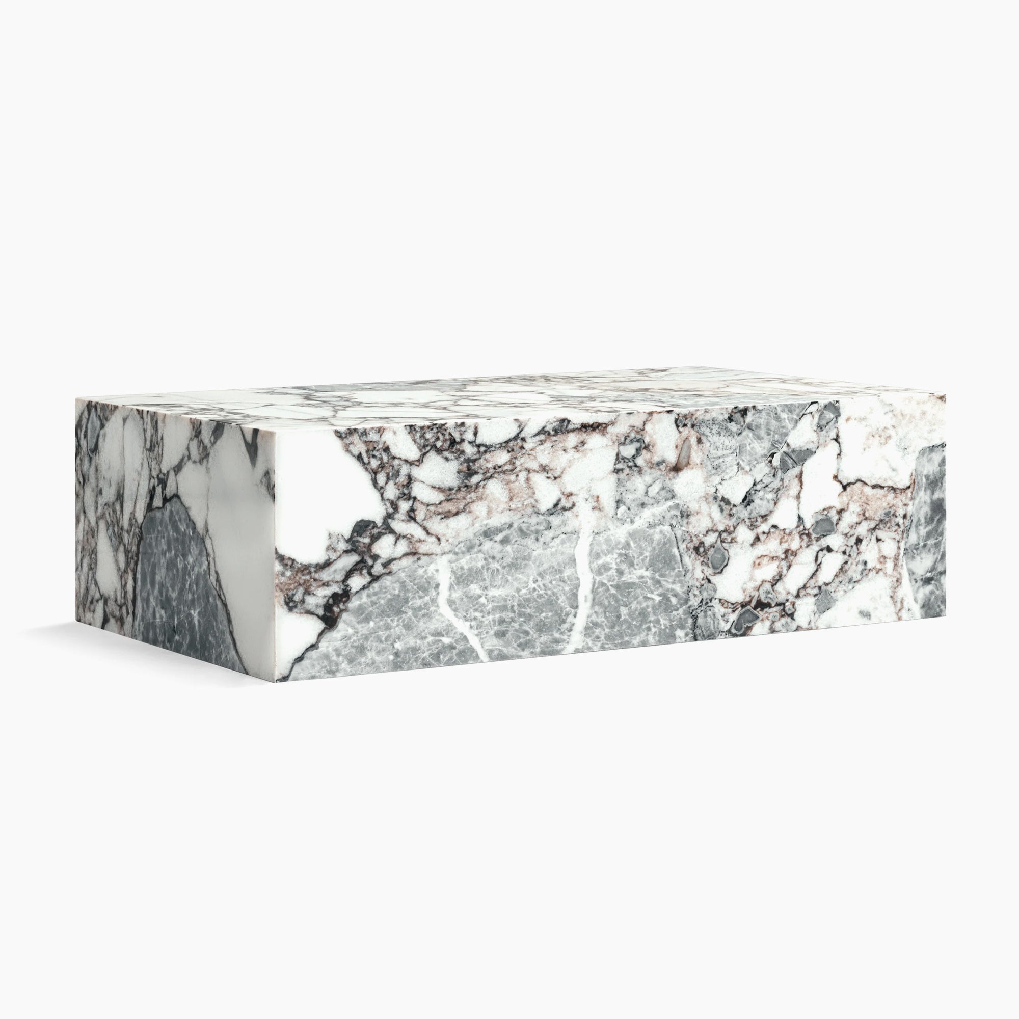 Plinth Marble Coffee Table