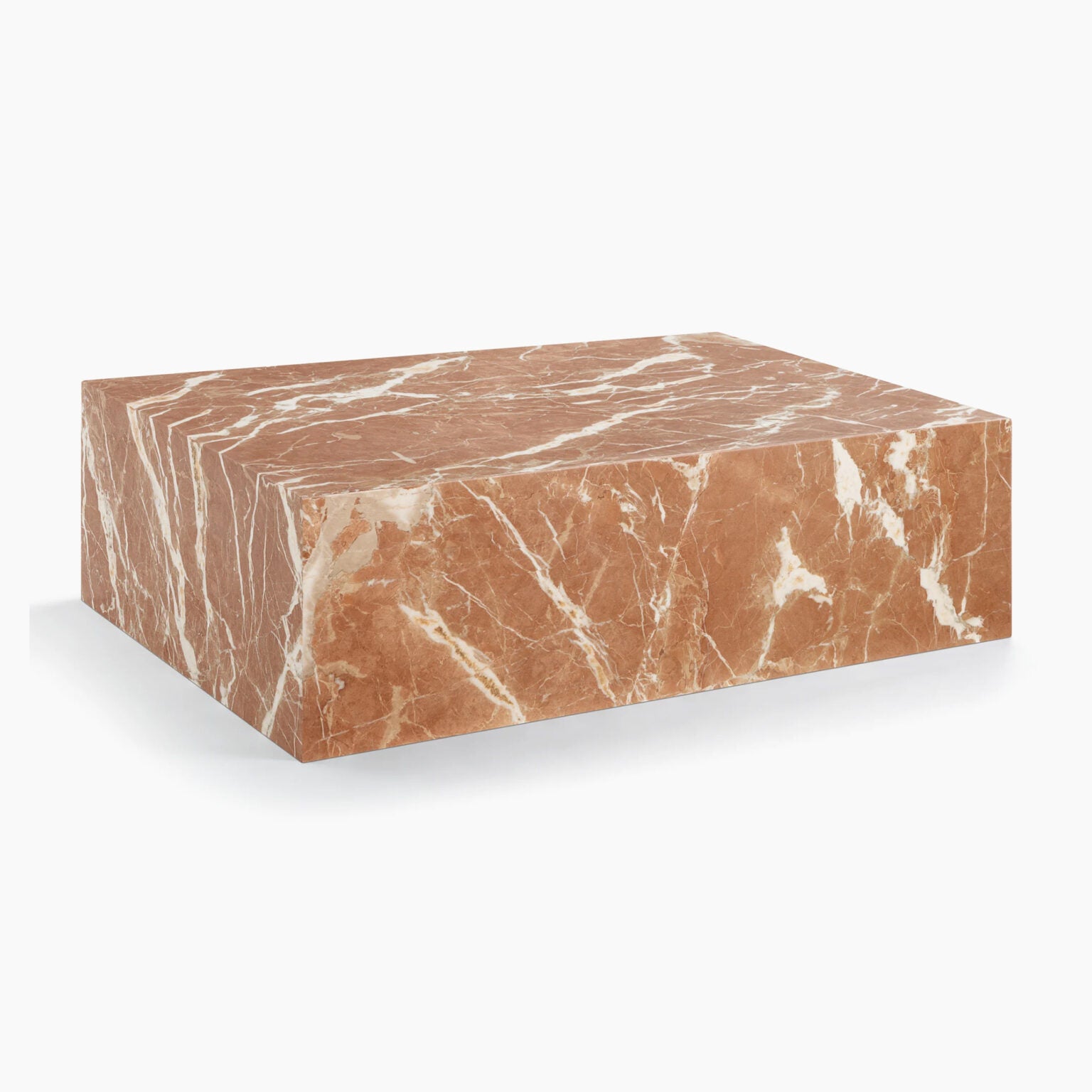 Plinth Marble Coffee Table