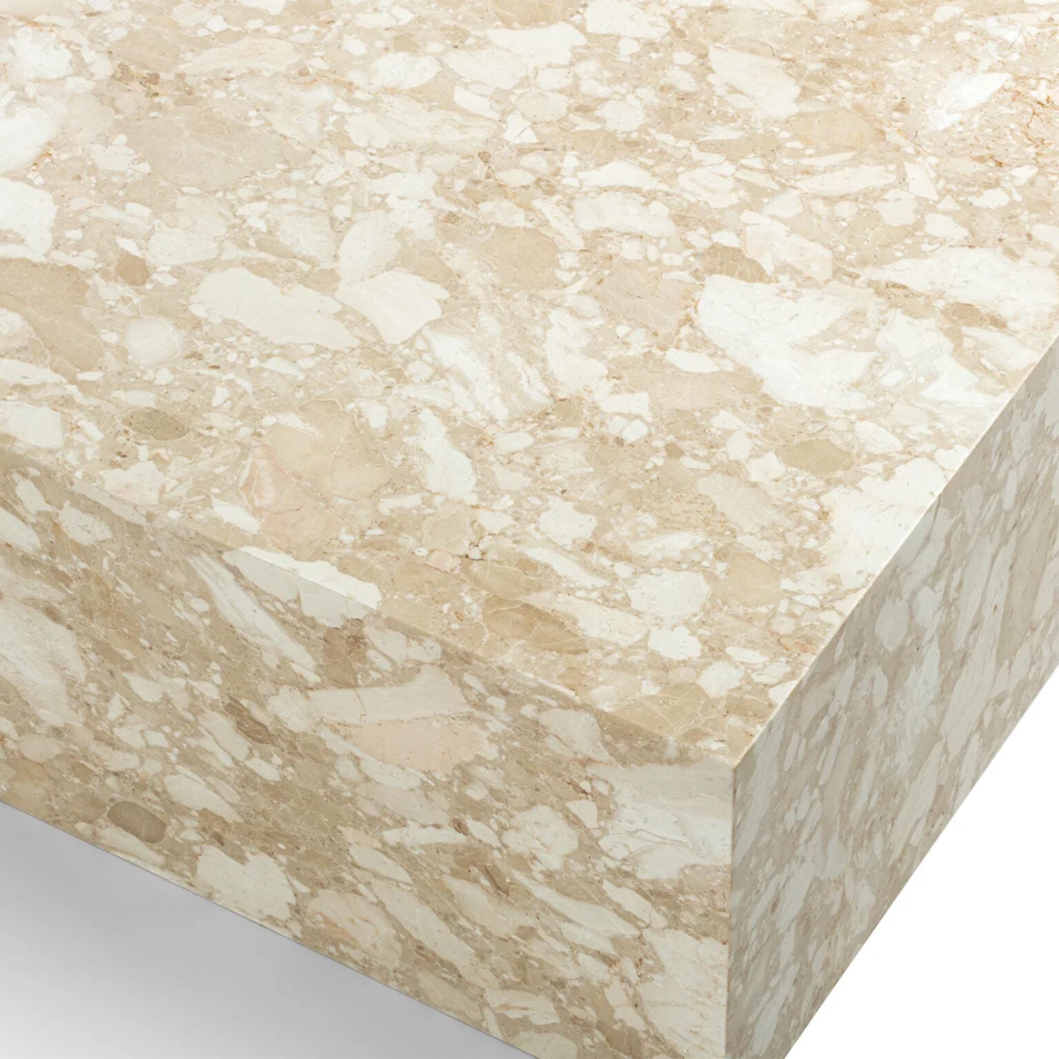 Plinth Marble Coffee Table