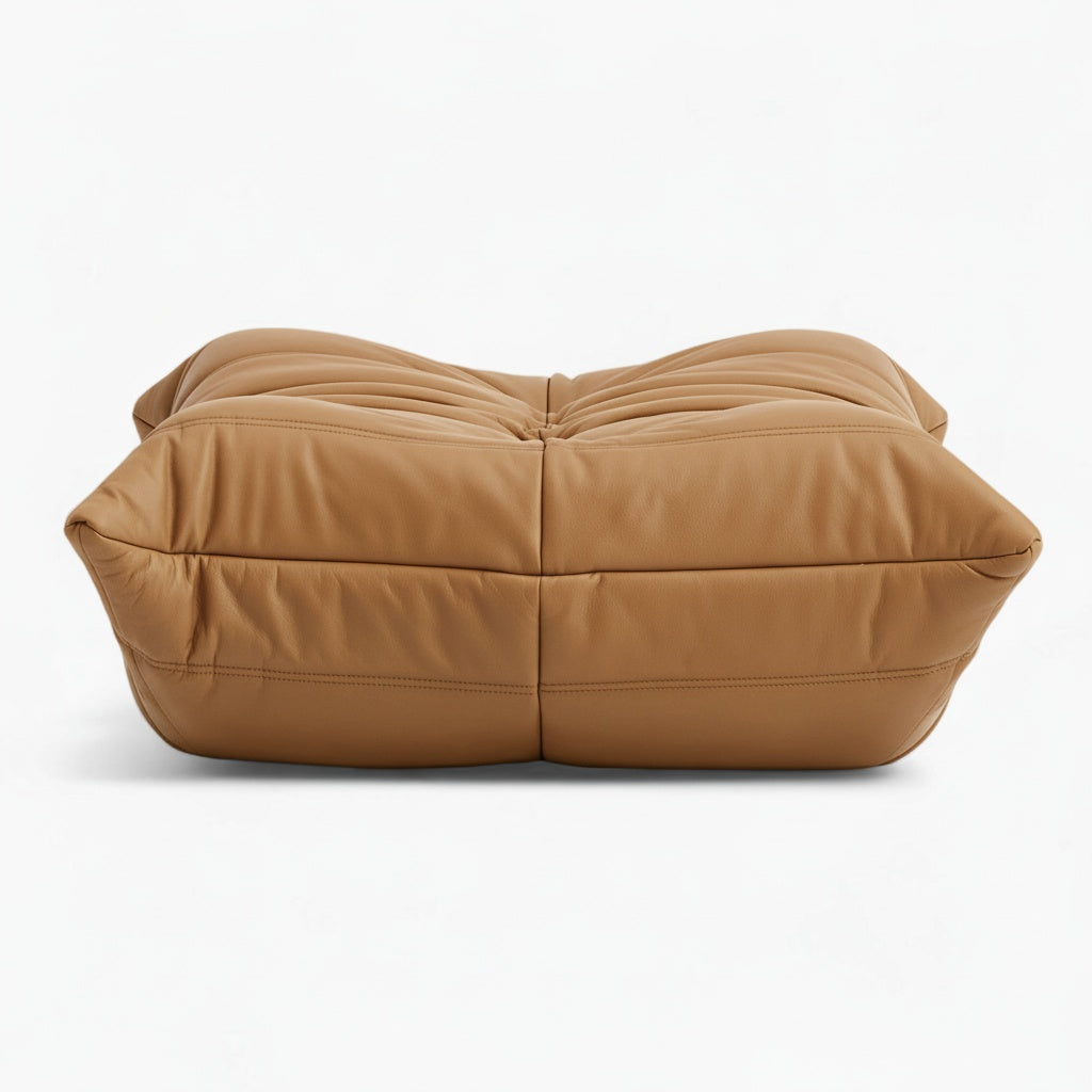 Feuerplatz Ottoman Leder