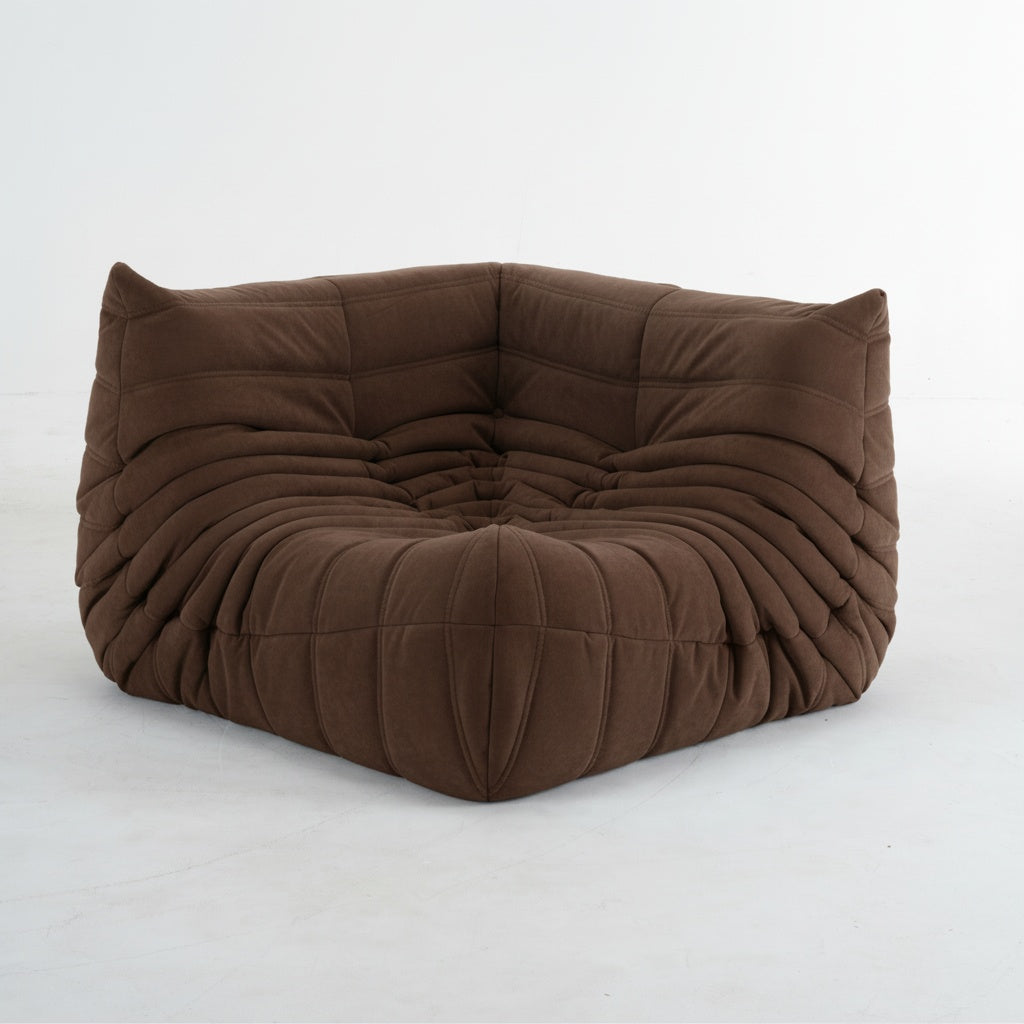 Corner Fireside Suede